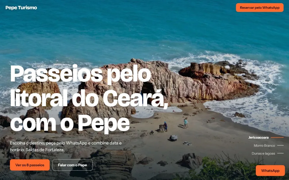 Site Pepe Turismo